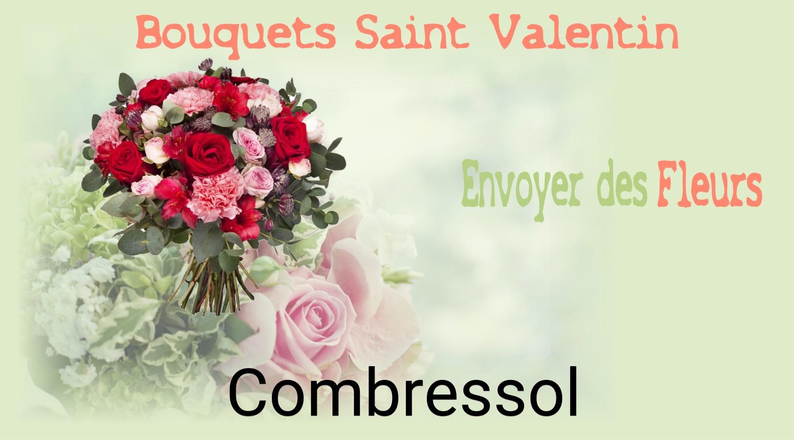 Roses de Saint-Valentin livrées à Combressol